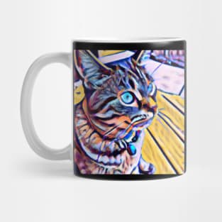 Cat Painting Mug